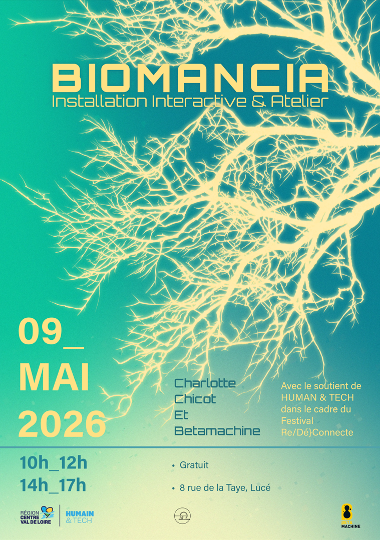 BIOMANCIA – Installation interactive et atelier