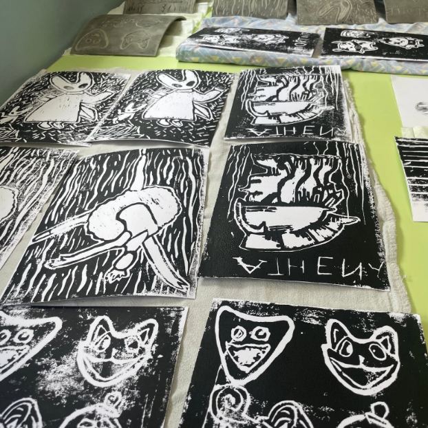 Créations en linogravure